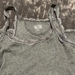 Converse Lace Detailed Tank Top